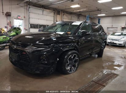 Lot #2992827750 2022 CHEVROLET BLAZER AWD RS