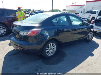 Lot #3054286384 2013 MAZDA MAZDA3 I TOURING