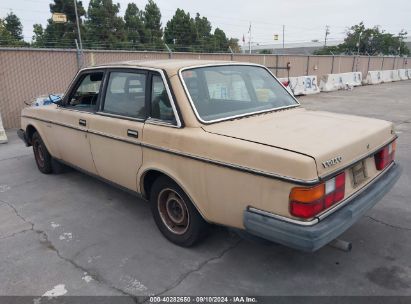 Lot #2989127432 1984 VOLVO 244 DL/GL