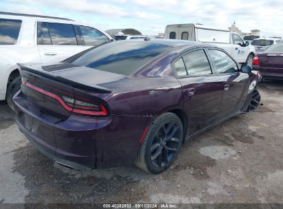 Lot #2992830973 2022 DODGE CHARGER SXT RWD