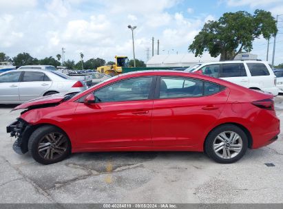 Lot #2992827743 2020 HYUNDAI ELANTRA SEL