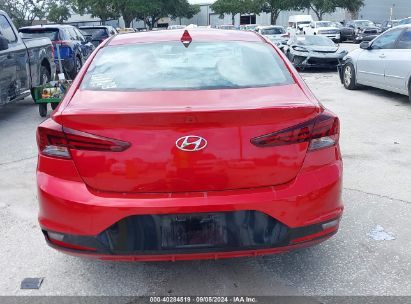 Lot #2992827743 2020 HYUNDAI ELANTRA SEL