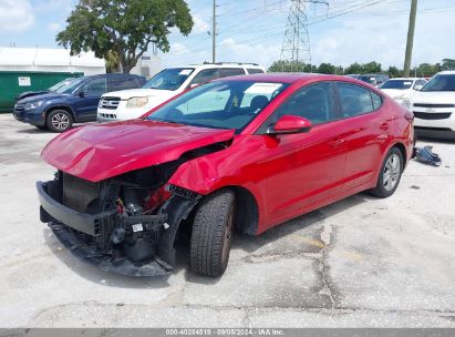 Lot #2992827743 2020 HYUNDAI ELANTRA SEL