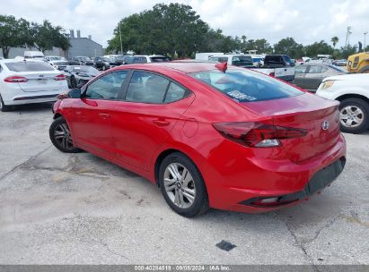 Lot #2992827743 2020 HYUNDAI ELANTRA SEL