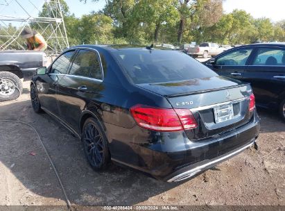 Lot #3001577012 2014 MERCEDES-BENZ E 350 4MATIC