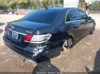 Lot #3001577012 2014 MERCEDES-BENZ E 350 4MATIC