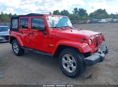 Lot #2992818755 2015 JEEP WRANGLER UNLIMITED SAHARA