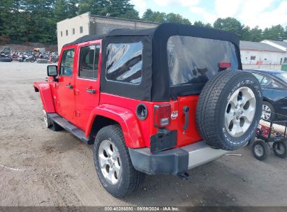 Lot #2992818755 2015 JEEP WRANGLER UNLIMITED SAHARA