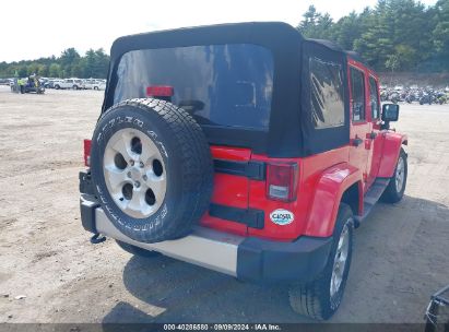 Lot #2992818755 2015 JEEP WRANGLER UNLIMITED SAHARA