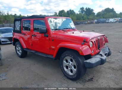 Lot #2992818755 2015 JEEP WRANGLER UNLIMITED SAHARA