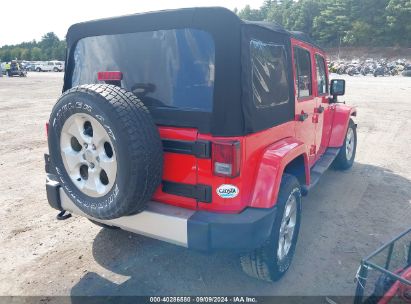 Lot #2992818755 2015 JEEP WRANGLER UNLIMITED SAHARA