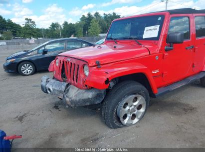 Lot #2992818755 2015 JEEP WRANGLER UNLIMITED SAHARA