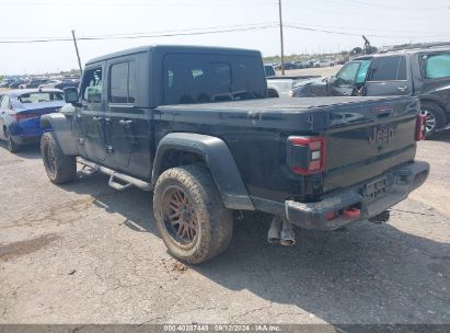 Lot #2990355107 2020 JEEP GLADIATOR SPORT S 4X4