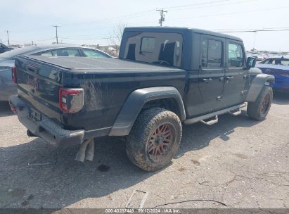 Lot #2990355107 2020 JEEP GLADIATOR SPORT S 4X4