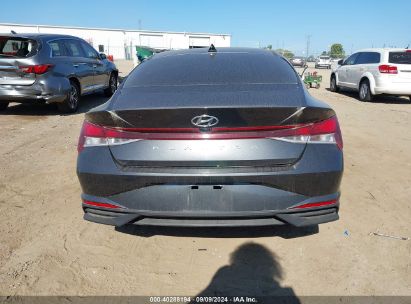 Lot #3035087744 2021 HYUNDAI ELANTRA SEL