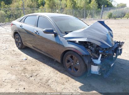 Lot #3035087744 2021 HYUNDAI ELANTRA SEL