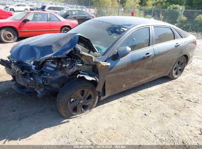 Lot #3035087744 2021 HYUNDAI ELANTRA SEL