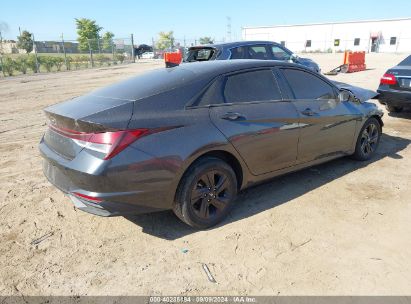 Lot #3035087744 2021 HYUNDAI ELANTRA SEL