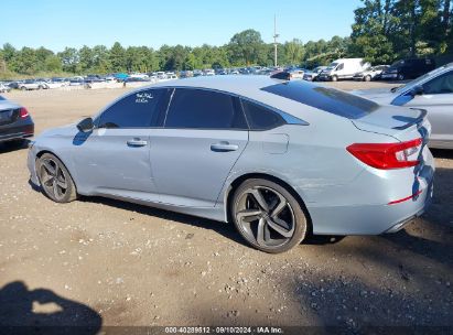 Lot #2997778808 2022 HONDA ACCORD SPORT 2.0T