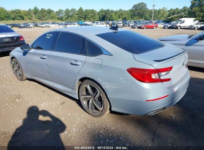 Lot #2997778808 2022 HONDA ACCORD SPORT 2.0T