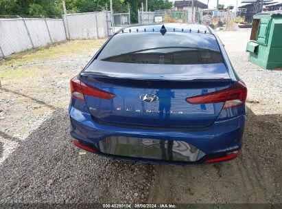 Lot #2992827398 2020 HYUNDAI ELANTRA SEL