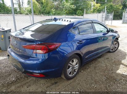 Lot #2992827398 2020 HYUNDAI ELANTRA SEL