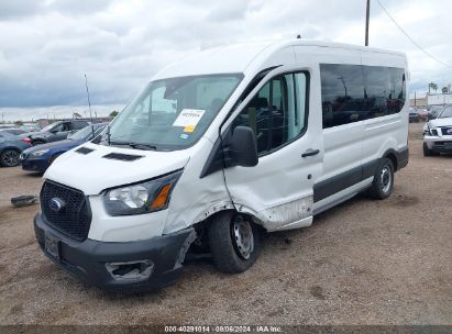 Lot #3053065367 2023 FORD TRANSIT-350 PASSENGER VAN XL