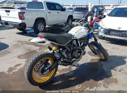 Lot #3053065353 2022 DUCATI SCRAMBLER DESERT SLED