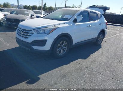 Lot #3037522625 2016 HYUNDAI SANTA FE SPORT 2.4L