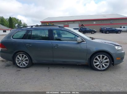 Lot #3065102749 2012 VOLKSWAGEN JETTA SPORTWAGEN 2.5L SE