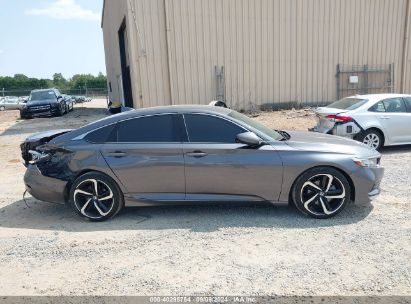 Lot #2992827362 2018 HONDA ACCORD SPORT