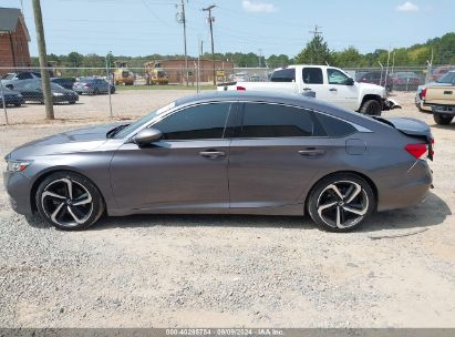 Lot #2992827362 2018 HONDA ACCORD SPORT