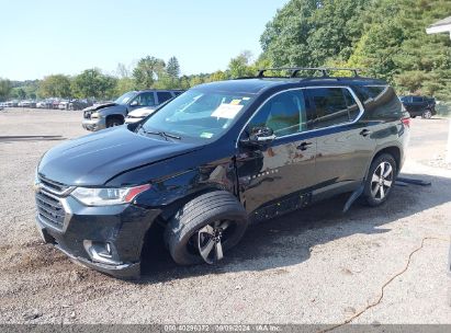 Lot #2992827350 2020 CHEVROLET TRAVERSE AWD LT LEATHER