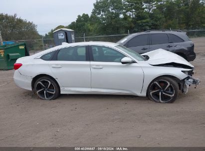 Lot #2997778768 2019 HONDA ACCORD SPORT