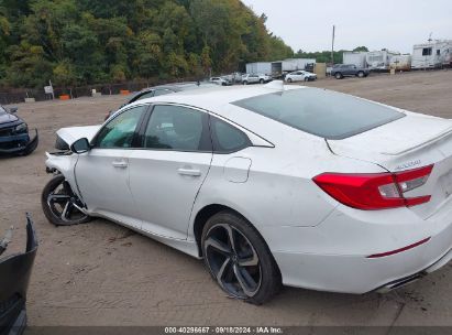 Lot #2997778768 2019 HONDA ACCORD SPORT