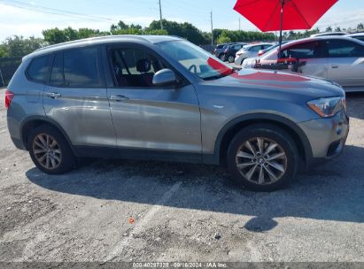 Lot #3035078324 2017 BMW X3 XDRIVE28I