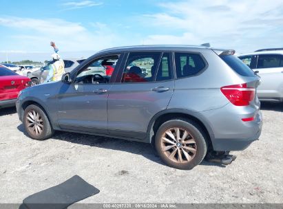 Lot #3035078324 2017 BMW X3 XDRIVE28I