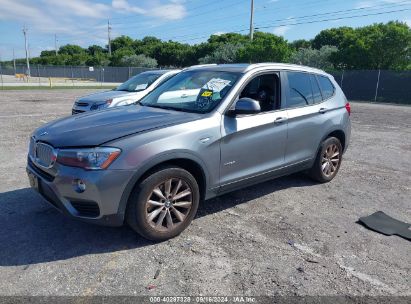 Lot #3035078324 2017 BMW X3 XDRIVE28I