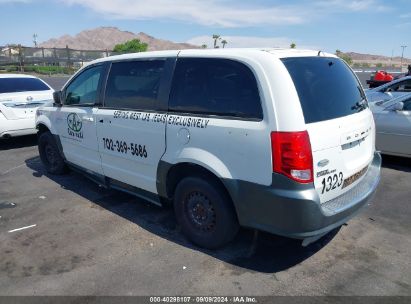 Lot #2992820799 2012 DODGE GRAND CARAVAN SE/AVP