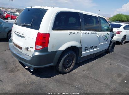 Lot #2992820799 2012 DODGE GRAND CARAVAN SE/AVP