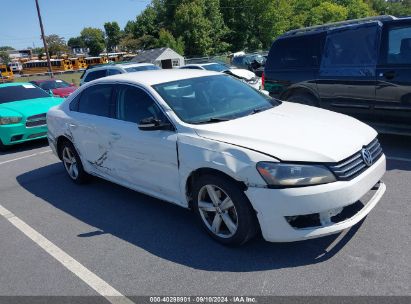 Lot #3035078305 2015 VOLKSWAGEN PASSAT 1.8T SE