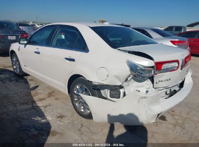 Lot #3000300686 2012 LINCOLN MKZ HYBRID