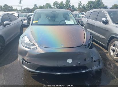 Lot #2992827317 2023 TESLA MODEL Y AWD/LONG RANGE DUAL MOTOR ALL-WHEEL DRIVE