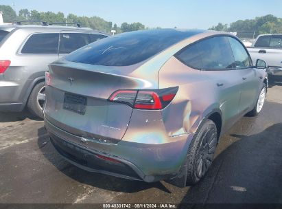 Lot #2992827317 2023 TESLA MODEL Y AWD/LONG RANGE DUAL MOTOR ALL-WHEEL DRIVE