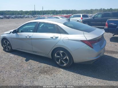 Lot #2992827315 2021 HYUNDAI ELANTRA SEL