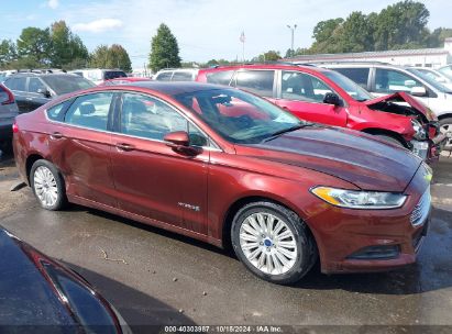 Lot #2992827297 2015 FORD FUSION HYBRID SE