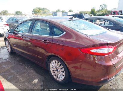 Lot #2992827297 2015 FORD FUSION HYBRID SE