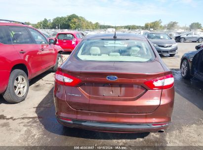 Lot #2992827297 2015 FORD FUSION HYBRID SE