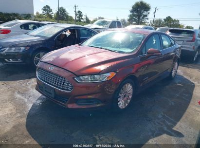 Lot #2992827297 2015 FORD FUSION HYBRID SE