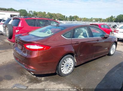 Lot #2992827297 2015 FORD FUSION HYBRID SE